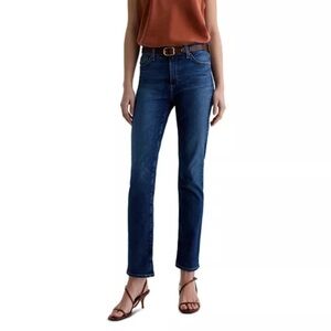AG Saige High-Rise Straight Jeans